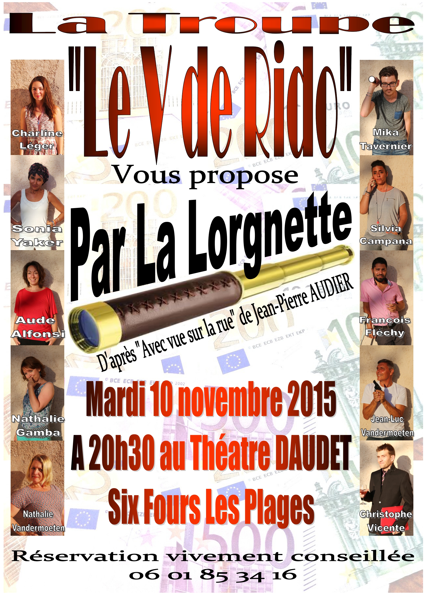 Affiches des représentations